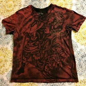 Maroon Men’s Affliction Tee